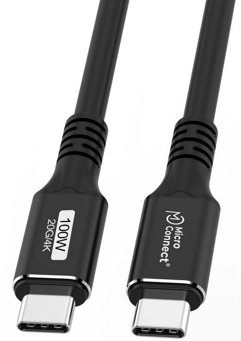 Microconnect USB3.2CC01.5 cable USB USB 3.2 Gen 2x2 1,5 m USB C Negro (4)