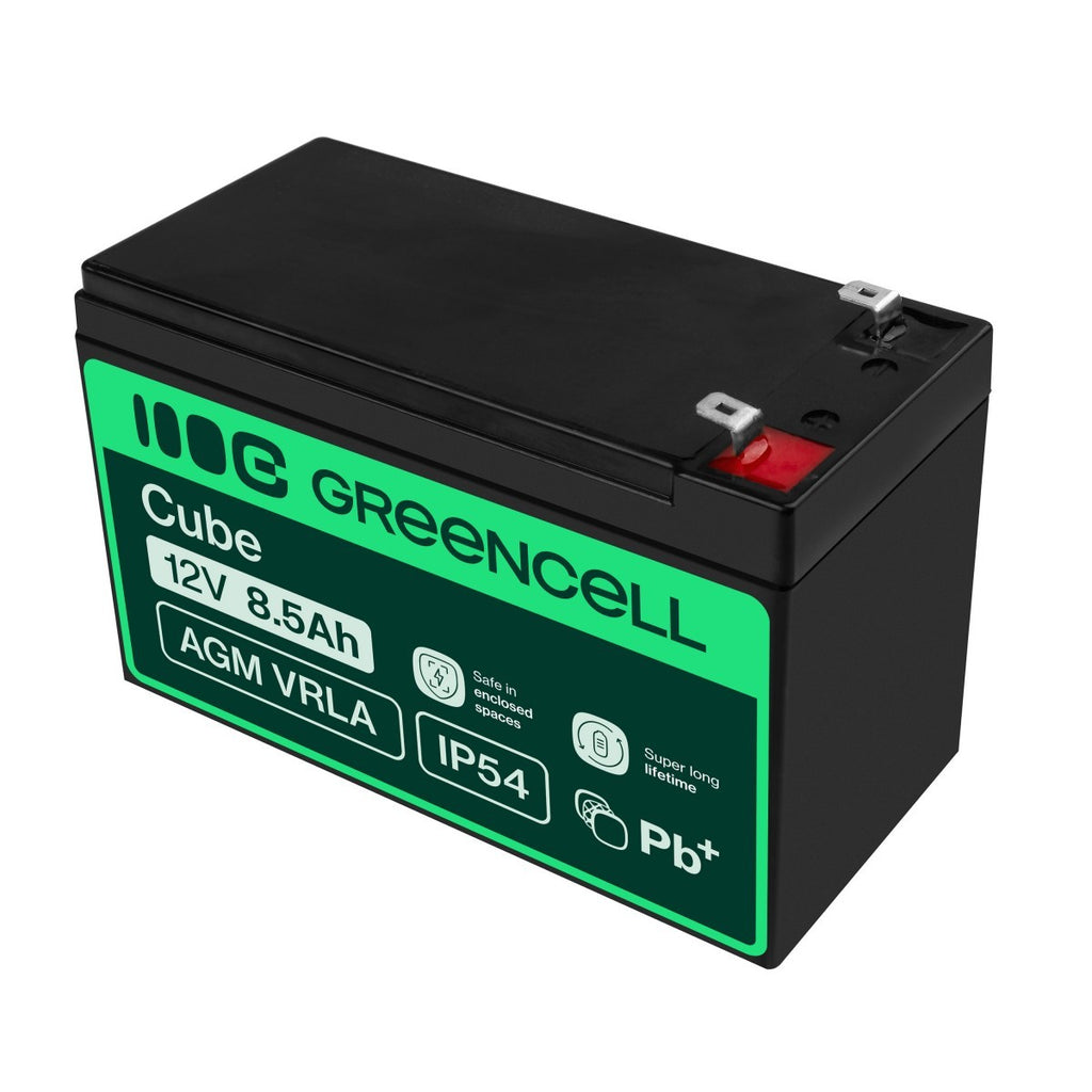 Batería Green Cell USV-Akku Sealed Lead Acid 8,5Ah