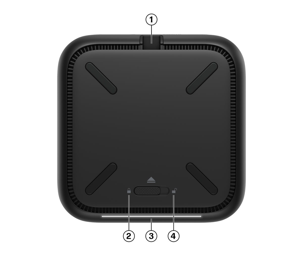 HP USB-C 100W G6 Dock Negro (8)