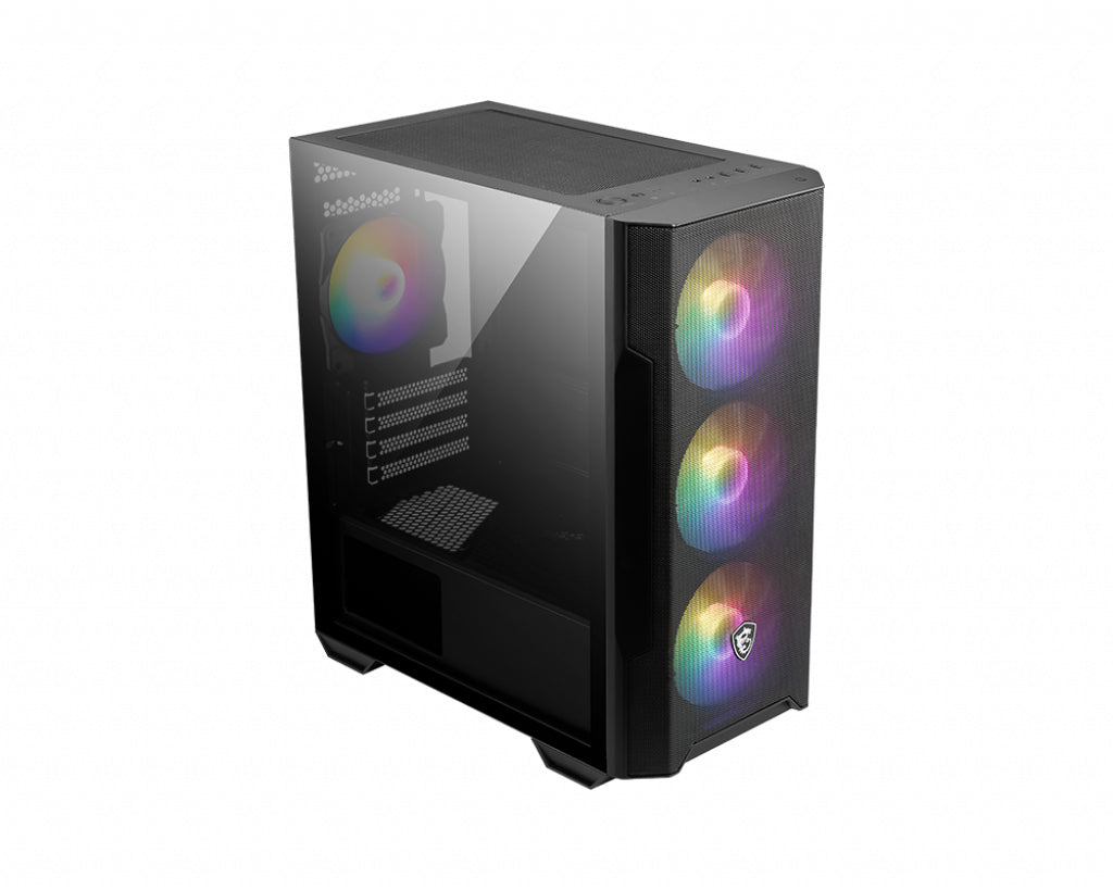 MSI MAG Forge M100R Micro Torre Negro, Transparente (3)