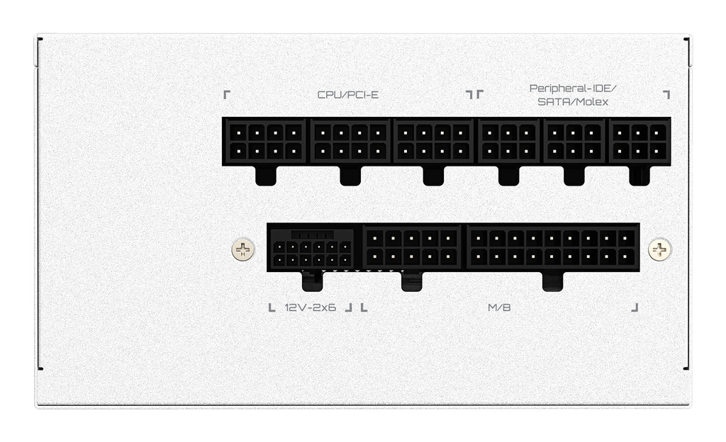 GIGABYTE UD750GM PG5 V2 ICE unidad de fuente de alimentación 750 W 20+4 pin ATX ATX Blanco (8)