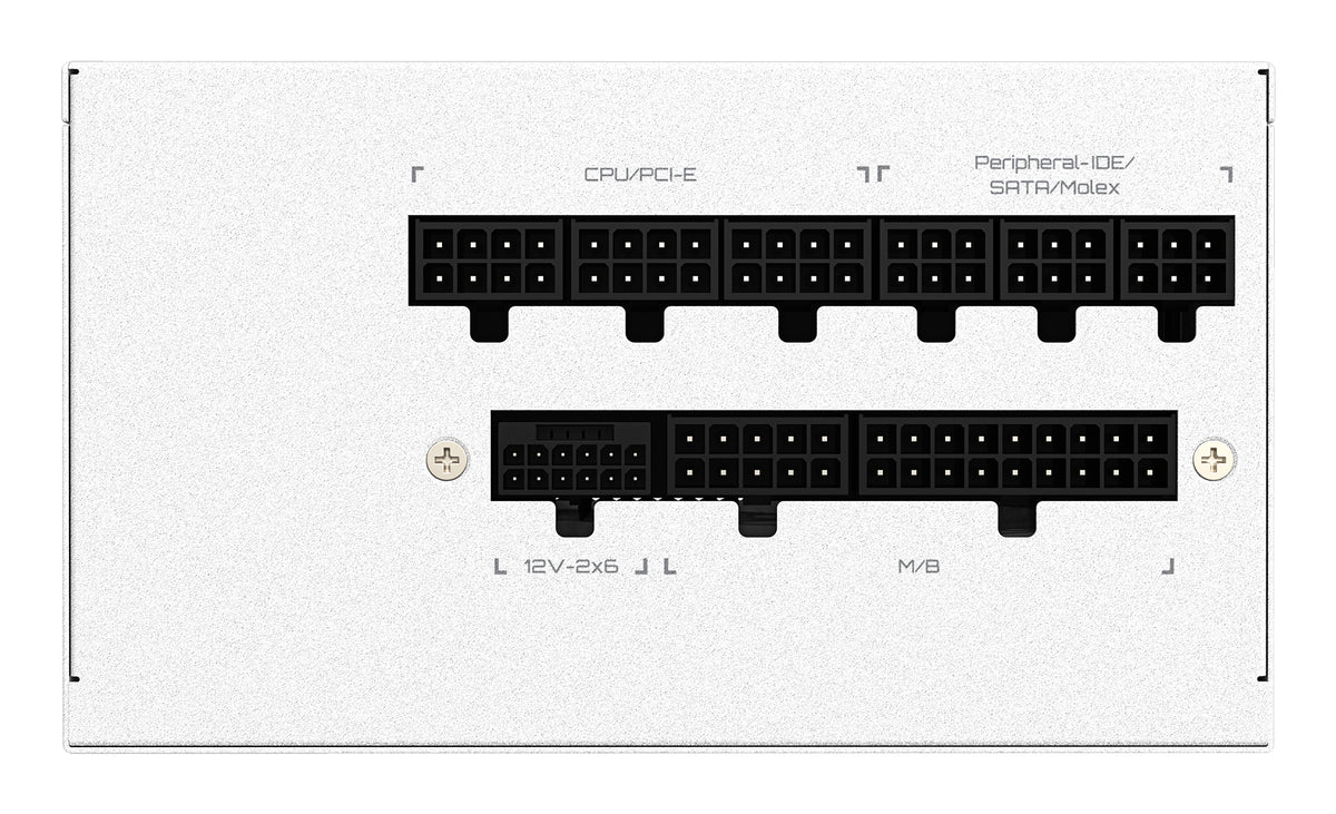 GIGABYTE UD750GM PG5 V2 ICE unidad de fuente de alimentación 750 W 20+4 pin ATX ATX Blanco (8)