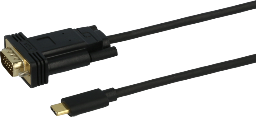 Cable USB tipo C m - HD15 (VGA) m 2 m
