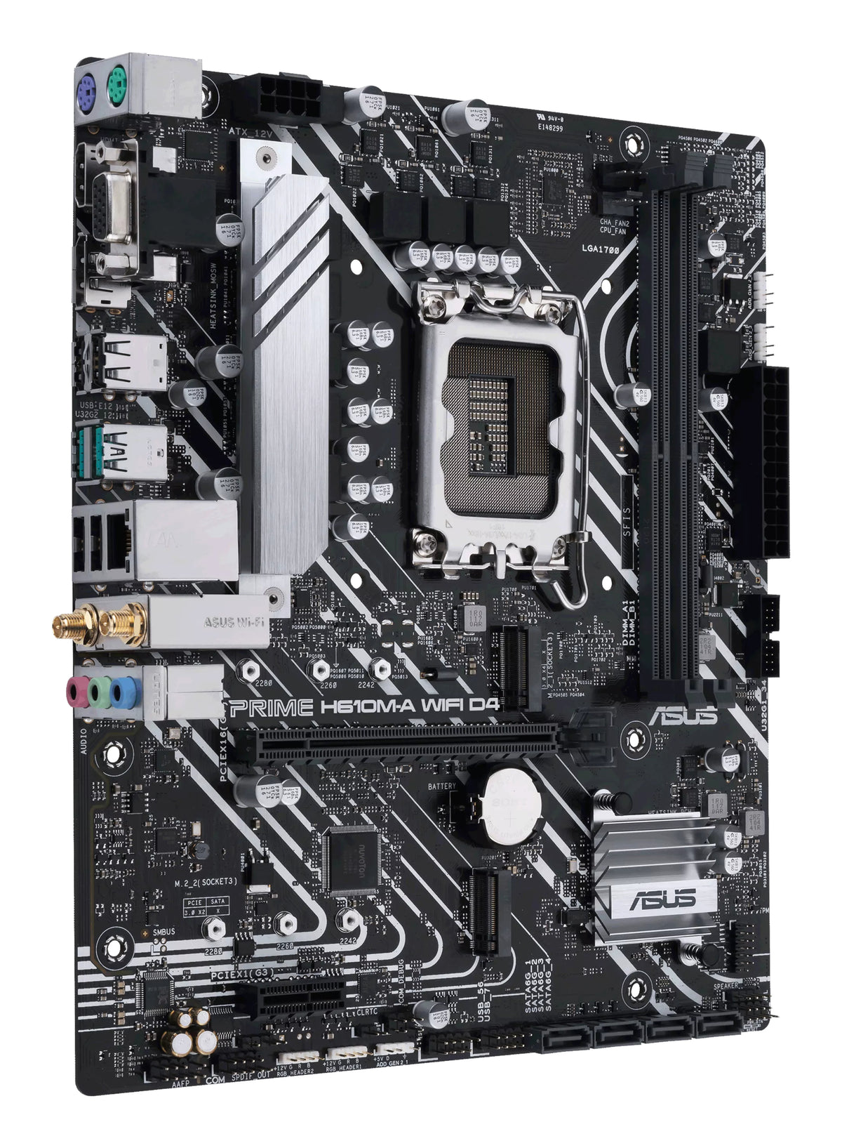 ASUS PRIME H610M-A WIFI D4 Intel H610 LGA 1700 micro ATX (4)