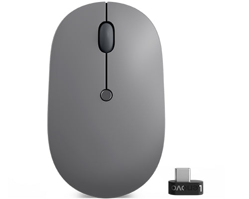 Lenovo Go USB-C Wireless Mouse ratón Oficina Ambidextro RF inalámbrico Óptico 2400 DPI (2)