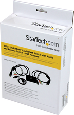 Startech SV211HDUA - 1080p, Conmutador KVM / audio, 2 x KVM / audio (7)