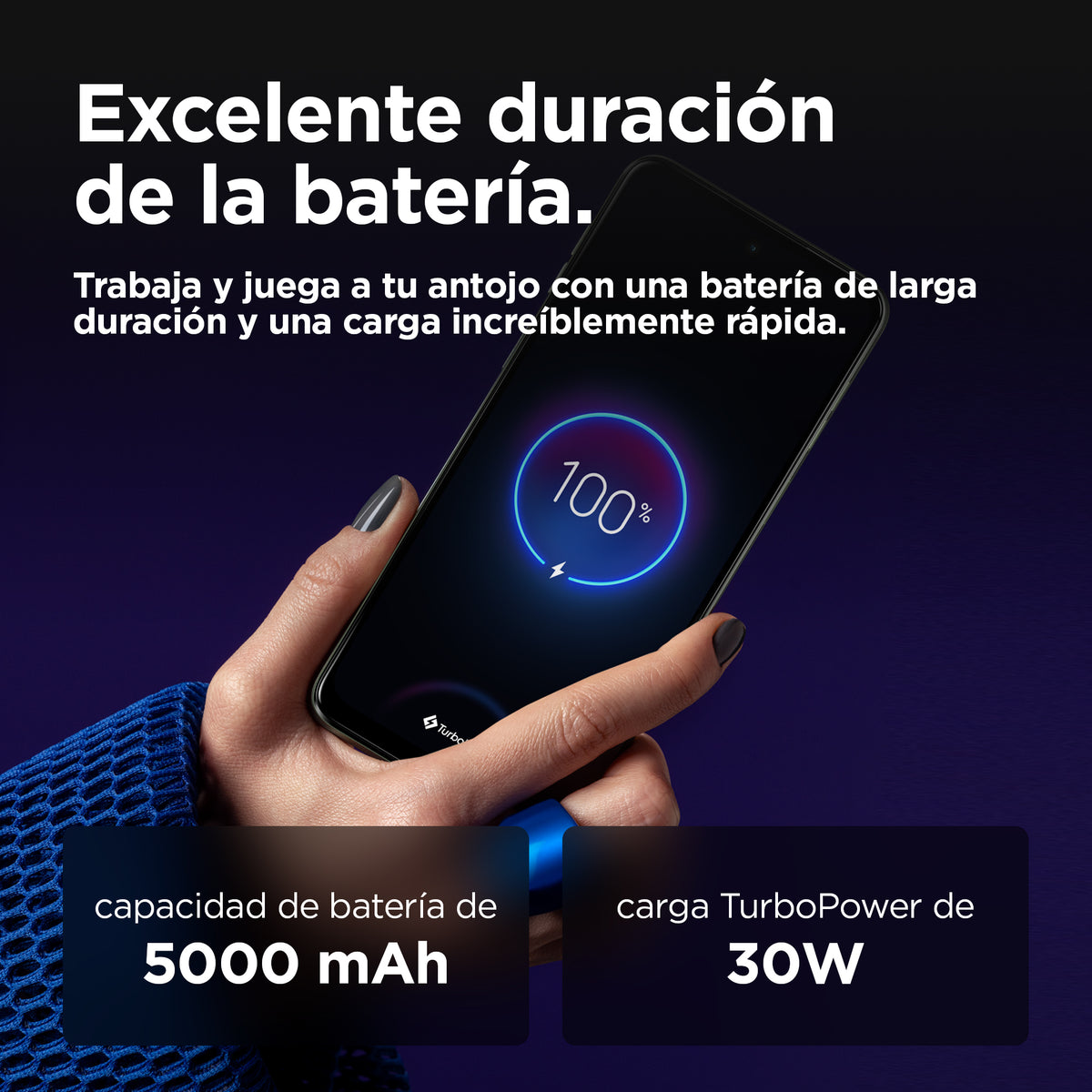 Motorola moto g55 5G 16,5 cm (6.49") SIM doble Android 14 USB Tipo C 8 GB 256 GB 5000 mAh Verde (8)