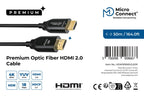 Microconnect HDM191950V2.0OP cable HDMI 50 m HDMI tipo A (Estándar) Negro (4)