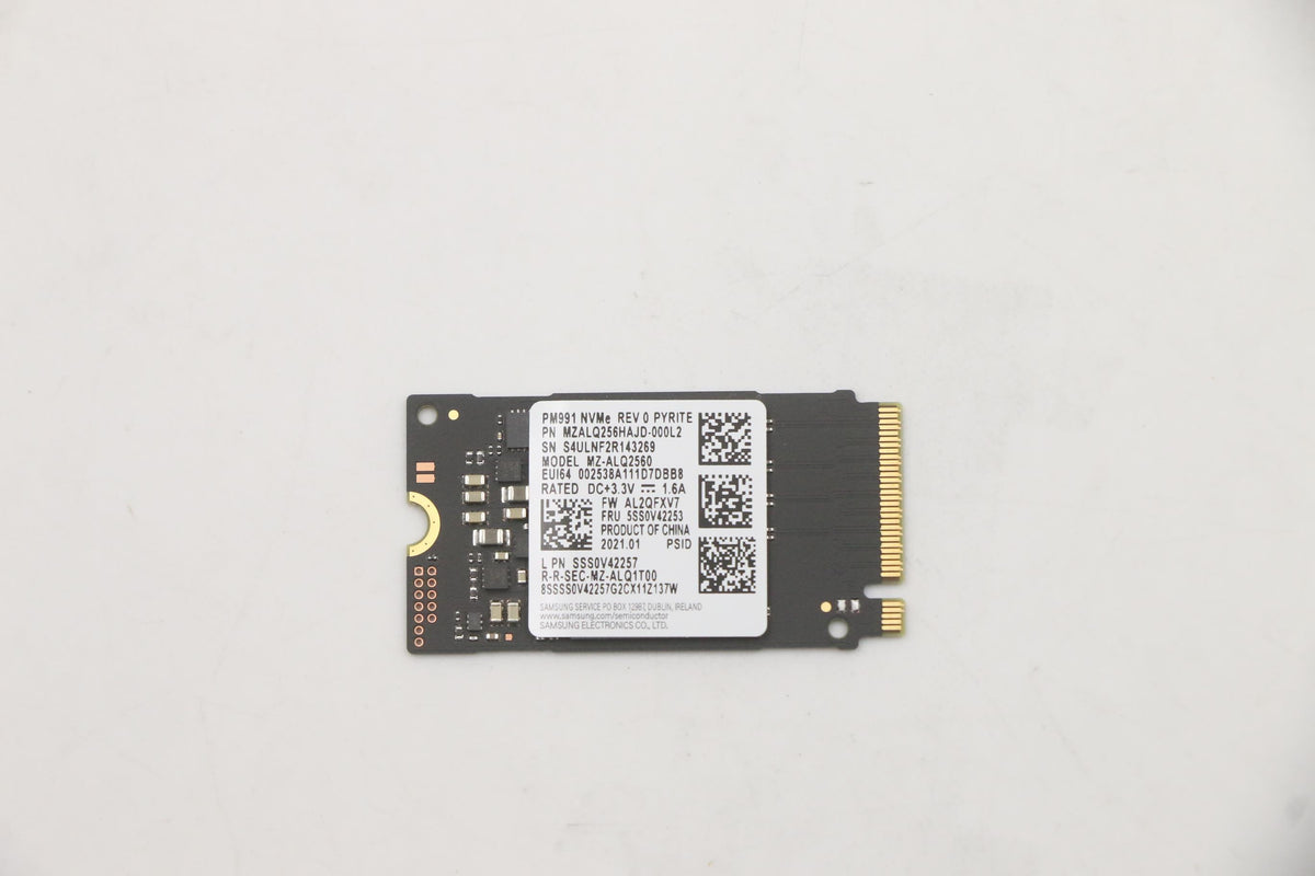 Lenovo 5SS0V42253 unidad de estado sólido 256 GB M.2 PCI Express (2)