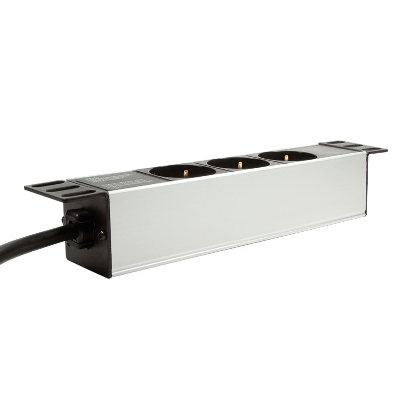 LogiLink PDU3B01 unidad de distribución de energía (PDU) 3 salidas AC 1U Negro (5)