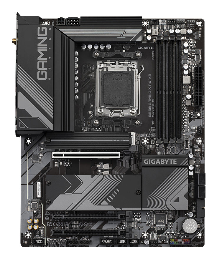 GIGABYTE B650 GAMING X AX V2 placa base AMD B650 Zócalo AM5 ATX (2)