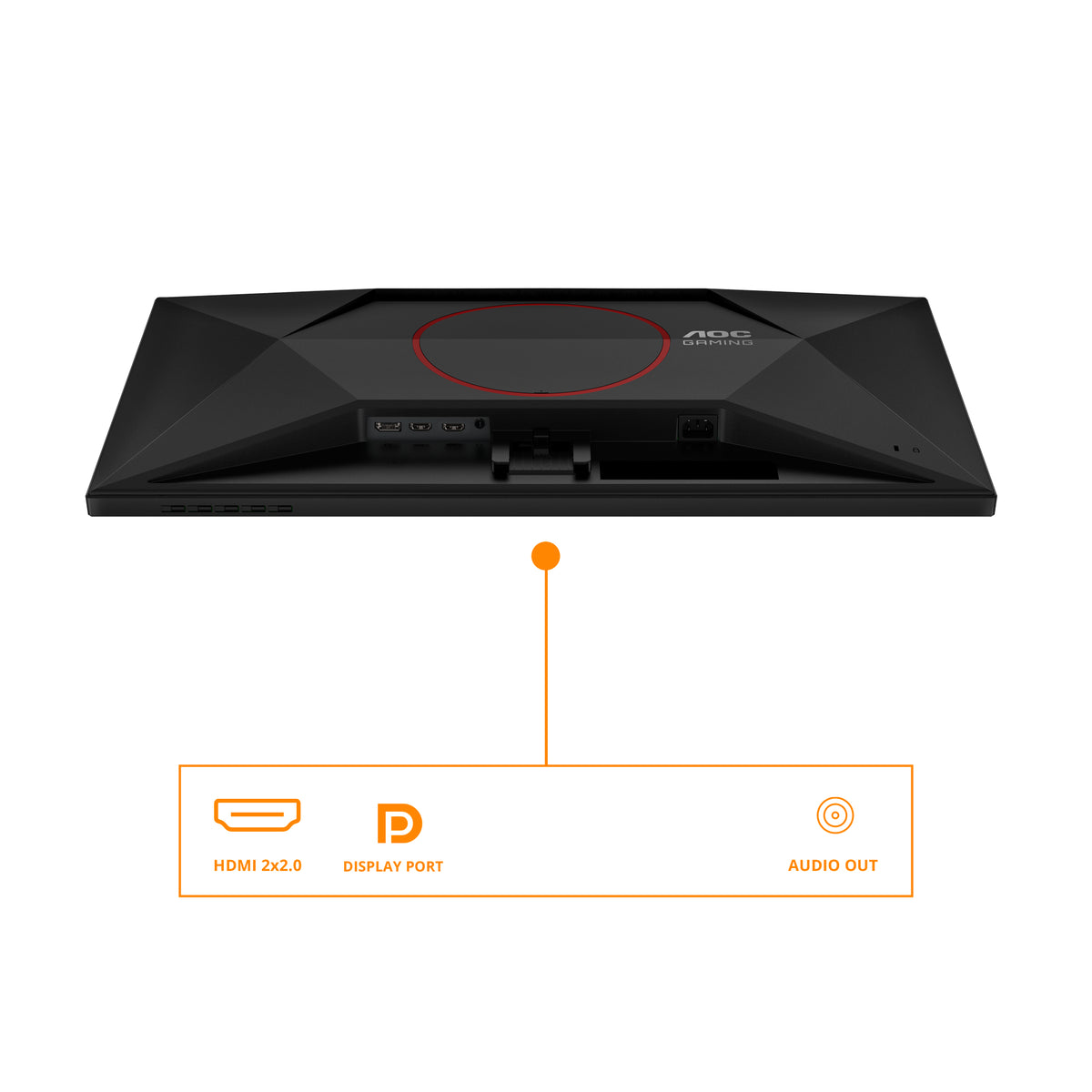 AOC G4 Q27G42XNE pantalla para PC 68,6 cm (27") 2560 x 1440 Pixeles Quad HD LED Negro, Rojo (3)