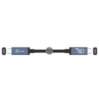 j5create JUC29L08 cable USB 0,8 m USB C 40 Gbit/s Negro, Azul (5)