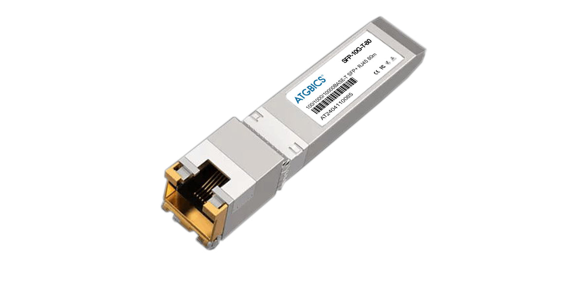 ATGBICS 10338-80-C red modulo transceptor Cobre 10000 Mbit/s SFP+