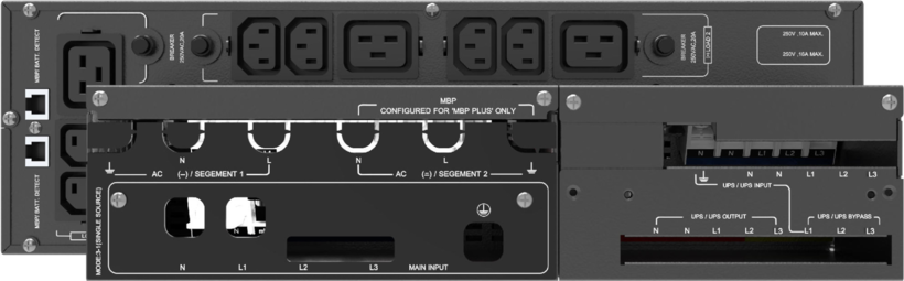 Eaton MBP 20 kW con PDU MBP20KIPDU vista 3