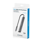 AISENS ASUC-5P022-GR base para portátil y replicador de puertos Alámbrico USB 3.2 Gen 1 (3.1 Gen 1) Type-C (8)