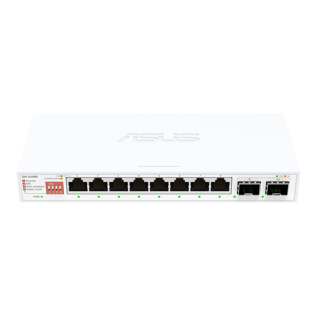 ASUS QG-U1080 No administrado 2.5G Ethernet (100/1000/2500) Blanco (5)