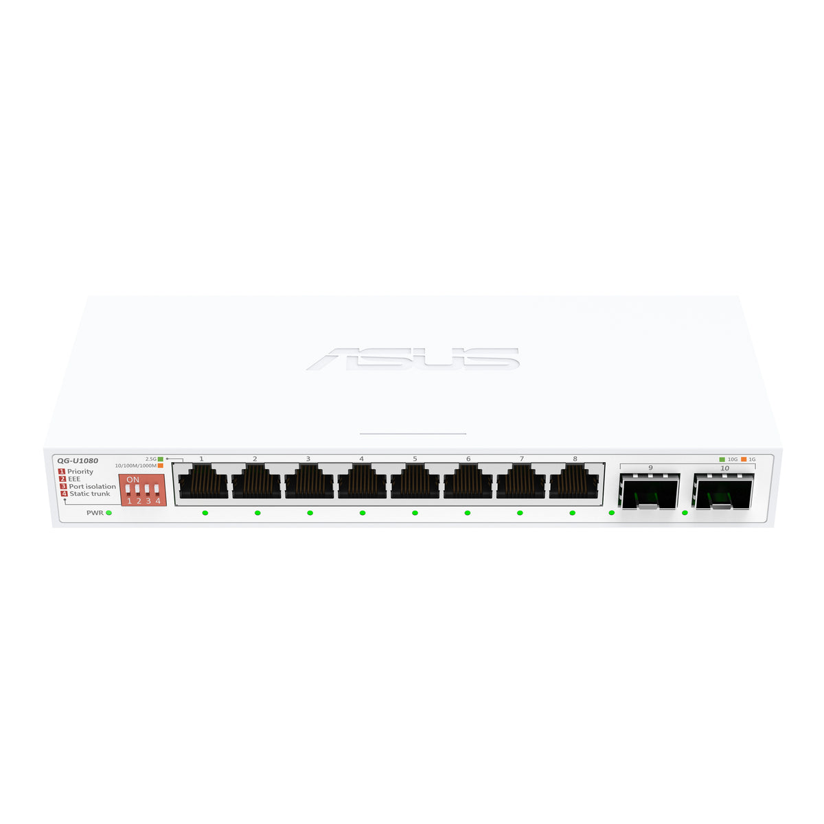 ASUS QG-U1080 No administrado 2.5G Ethernet (100/1000/2500) Blanco (5)