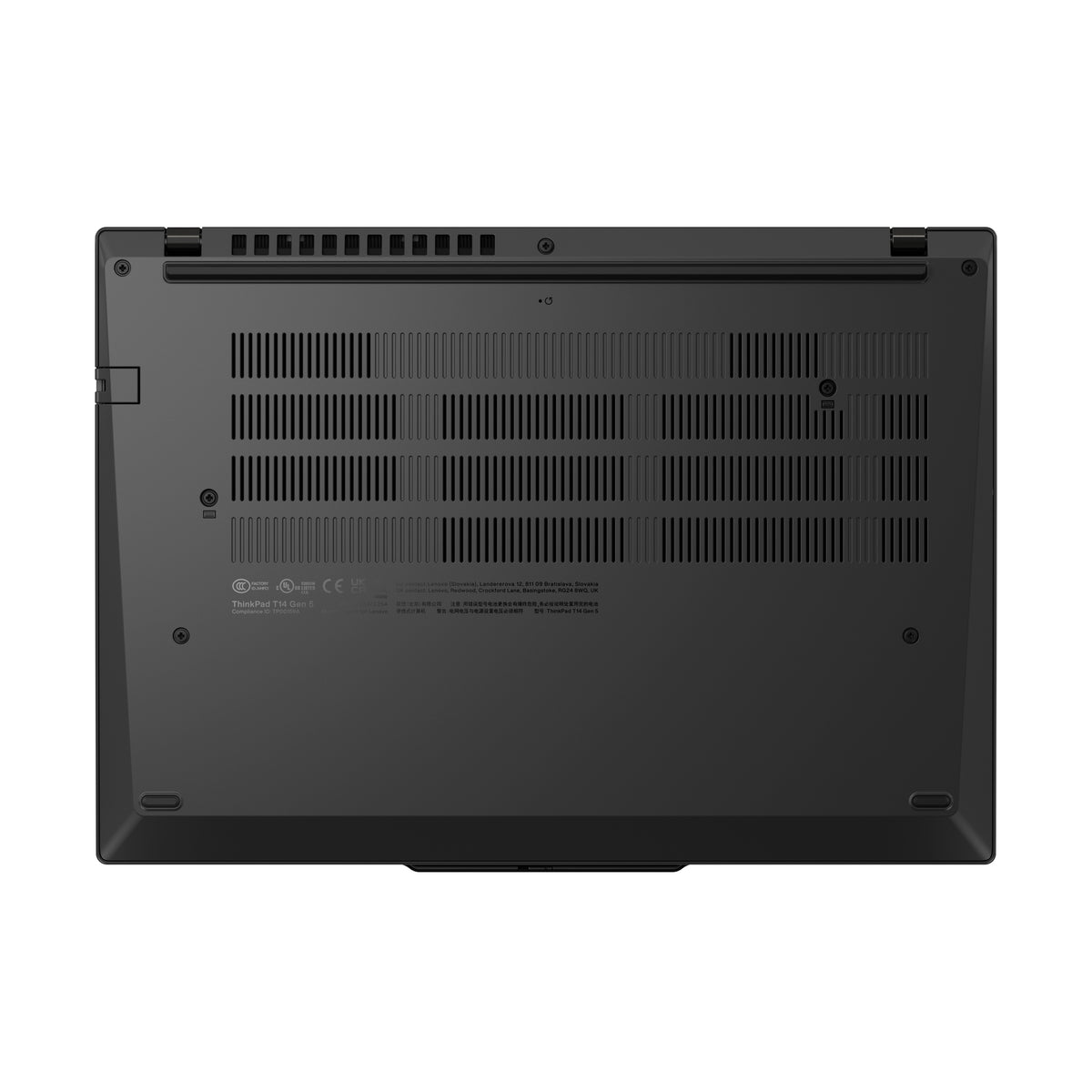 Lenovo ThinkPad T14 Gen 5 (Intel) Intel Core Ultra 5 135U Portátil 35,6 cm (14") Pantalla táctil WUXGA 16 GB DDR5-SDRAM 512 GB SSD Wi-Fi 6E (802.11ax) Windows 11 Pro Negro Inglés del Reino Unido (8)