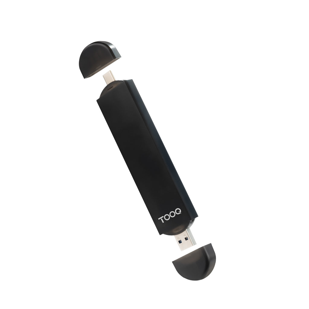TooQ TQE-2240B caja para disco duro externo Caja externa para unidad de estado sólido (SSD) Negro (2)