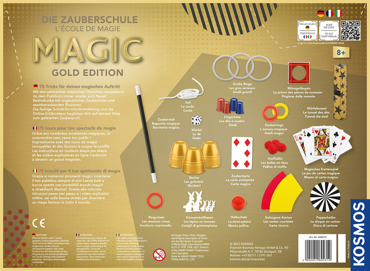 Kosmos 43678803 kit de magia para niños (2)