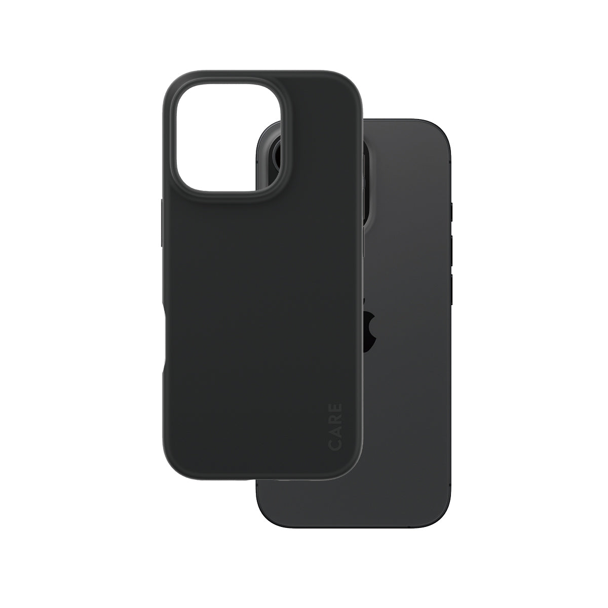 PanzerGlass CARE™ by ® Case Black iPhone 16 Pro funda para teléfono móvil Negro
