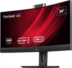 Viewsonic VG3457CV pantalla para PC 86,4 cm (34") 3440 x 1440 Pixeles UltraWide Quad HD LED Negro (3)