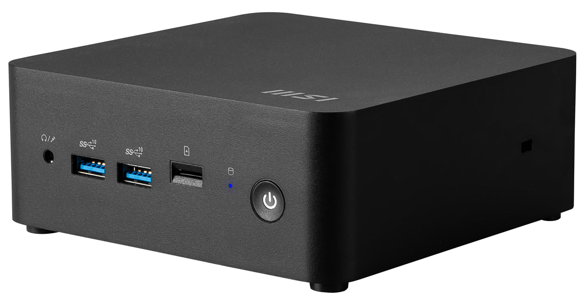 MSI CUBI NUC 1MG-244BEU PC/estación de trabajo barebone 0.84L sized PC Negro 100U Intel® SoC (4)