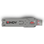 Lindy 40620 bloqueador de puerto Llave de bloqueador de puerto USB tipo A Rosa Acrilonitrilo butadieno estireno (ABS) 1 pieza(s) (3)