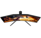 AOC G4 CU34G4/69 pantalla para PC 86,4 cm (34") 3440 x 1440 Pixeles Negro, Rojo (7)
