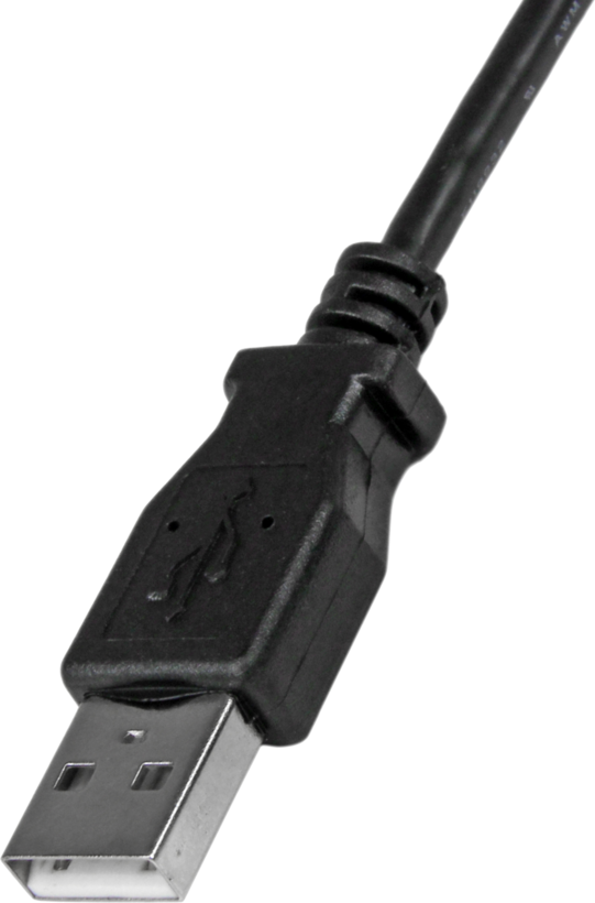 Startech UUSBHAUB3M - Macho a Macho, Negro, Cable USB, USB (2)
