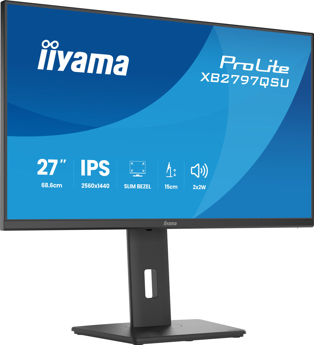 iiyama ProLite XB2797QSU-B1 pantalla para PC 68,6 cm (27") 2560 x 1440 Pixeles Quad HD LED Negro (8)