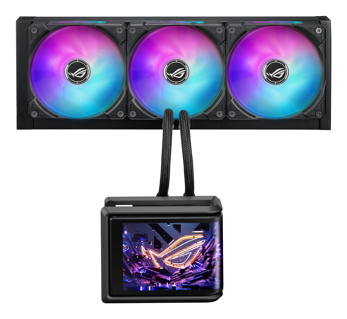 ASUS ROG Ryuo IV SLC 360 ARGB Procesador Sistema de refrigeración líquida todo en uno 12 cm Negro (2)