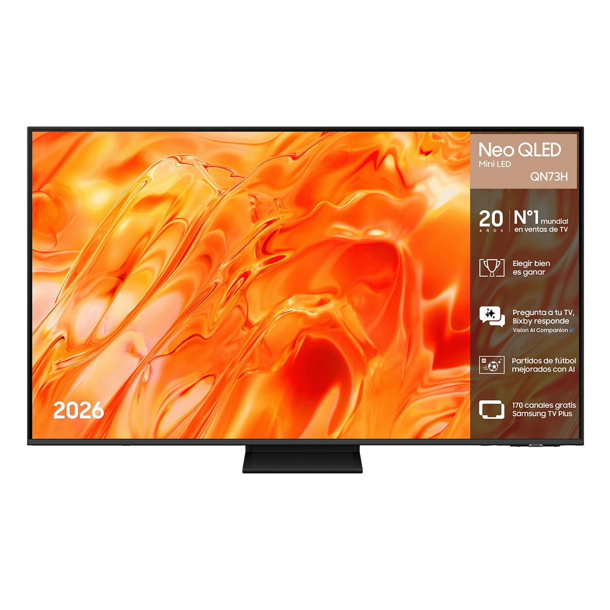 Samsung TQ85QN73HAUXXC Televisor 2,16 m (85") 4K Ultra HD Wifi Negro