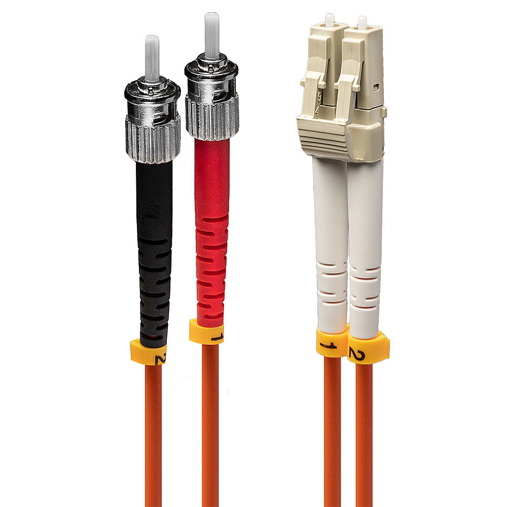 Lindy 46490 Cable de fibra óptica e InfiniBand 1 m LC ST Naranja (2)