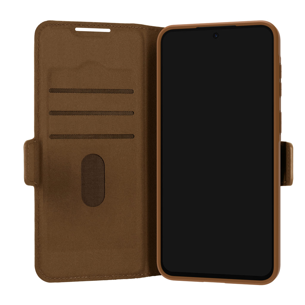dbramante1928 Oslo Pro funda para teléfono móvil 17 cm (6.7") Funda cartera Bronceado (2)