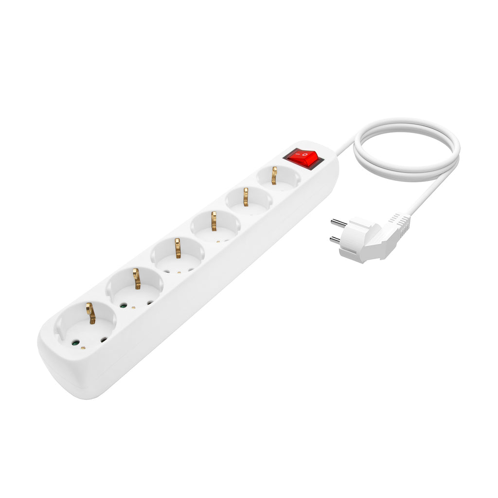 AISENS A154-0535 base múltiple 1,4 m 6 salidas AC Interior (3)