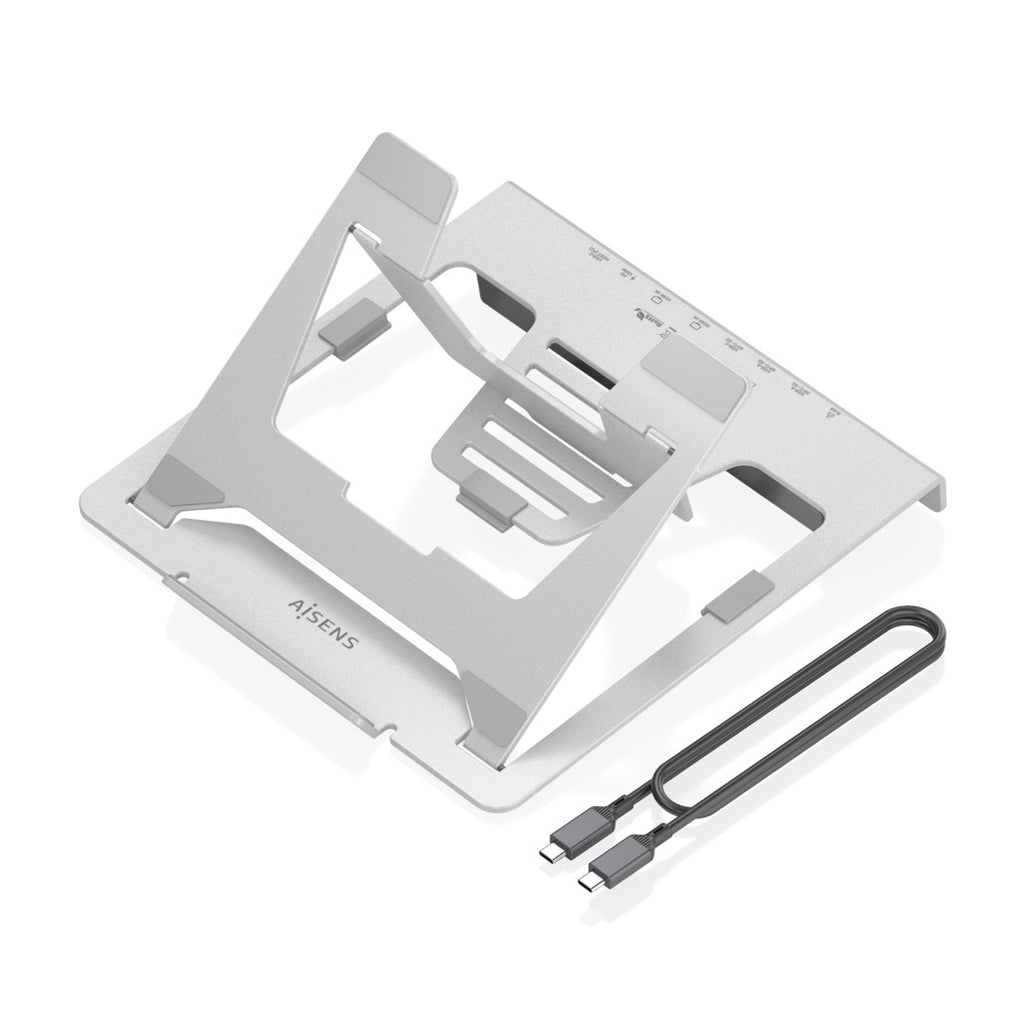 AISENS ASUC-7P046-GR soporte para ordenador portátil Soporte para ordenador portátil y tableta 40,6 cm (16") (3)