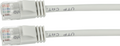 Cable patch RJ45 U/UTP Cat6a 15 m gris