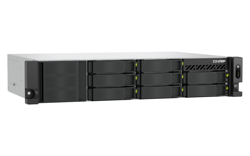 QNAP TS-H1065EU Servidor de almacenamiento Bastidor (2U) 8 GB DDR5 0 TB QNAP QTS Negro (8)