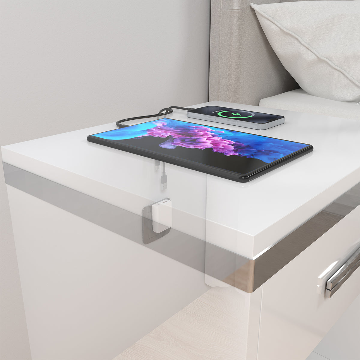 AISENS ASCH-30W2P074-W cargador de dispositivo móvil Cámara digital, Teléfono móvil, Portátil, Smartphone, Tableta, Universal Corriente alterna Carga rápida Interior (7)
