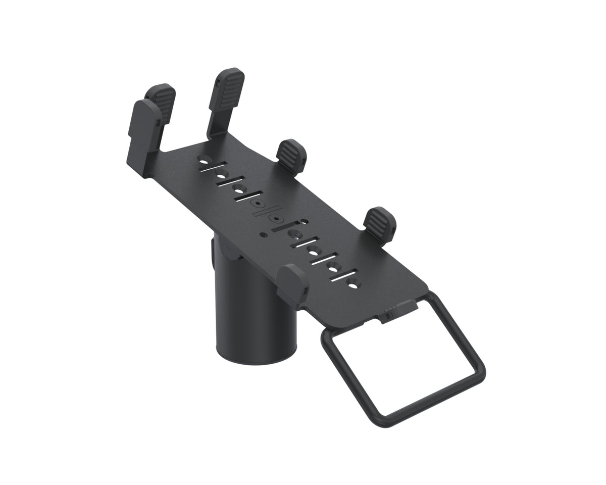 Ergonomic Solutions SpacePole Payment VER400-DM-02 accesorio para terminal de punto de venta Montaje POS Negro Metal