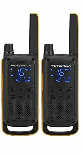 Motorola Talkabout T82 Extreme Twin Pack two-way radios 16 canales Negro, Naranja
