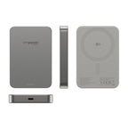 PanzerGlass empower™ by ® empower™ Bank | 10000mAh | Titanium Cargador inalámbrico Titanio (5)