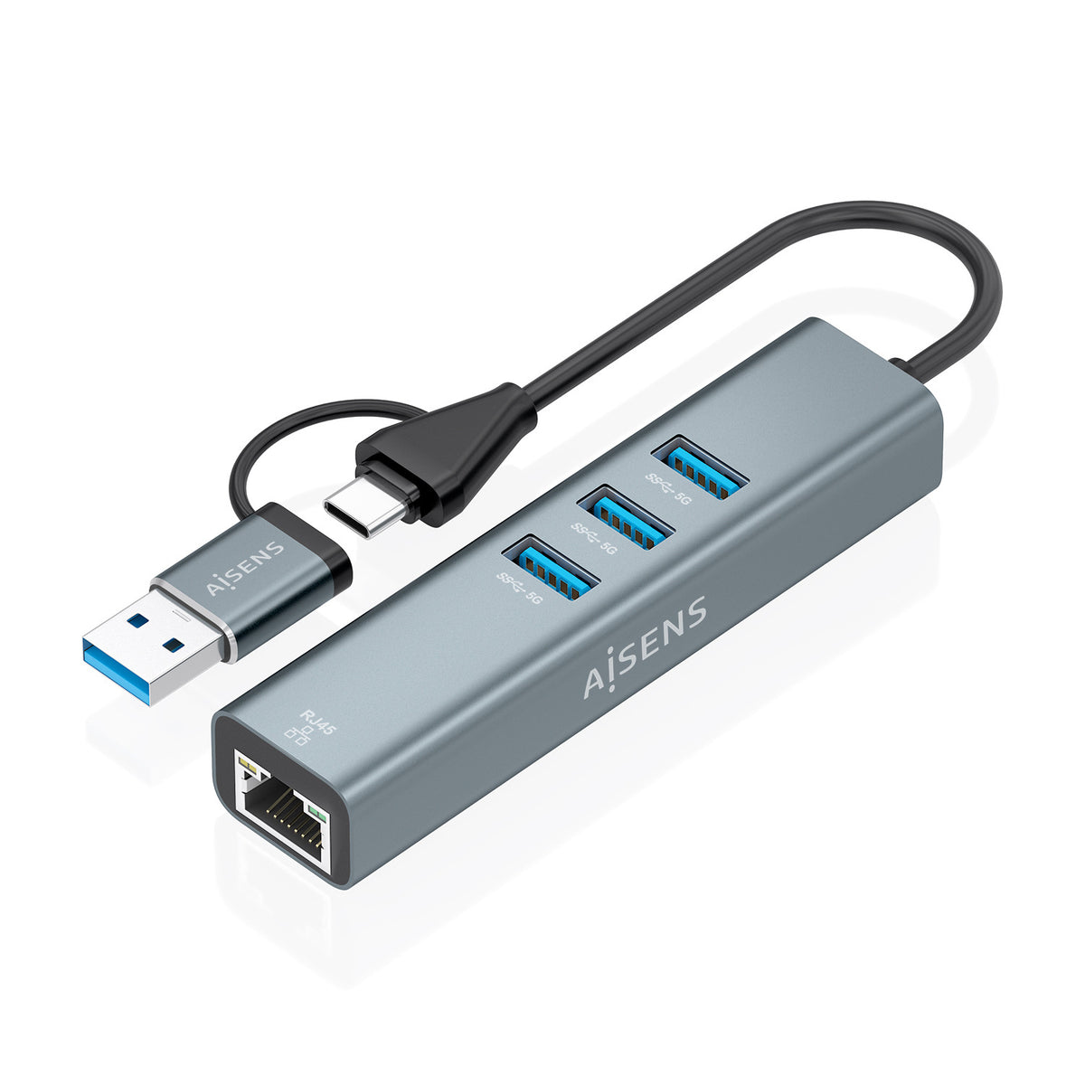 AISENS A109-1033 base para portátil y replicador de puertos Alámbrico USB 3.2 Gen 1 (3.1 Gen 1) Type-C (2)