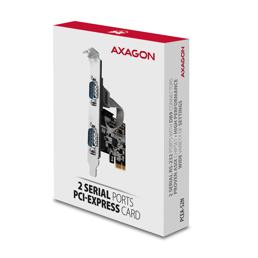 Axagon PCEA-S2N tarjeta y adaptador de interfaz Interno RS-232 (5)