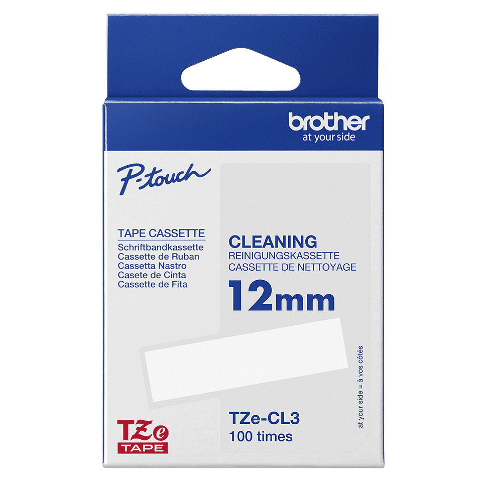 Brother TZE-CL3 limpiador de impresora Cinta de limpieza del cabezal de impresión (4)