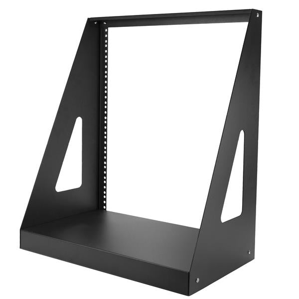 StarTech.com 2POSTRACK12 armario rack Rack o bastidor independiente Negro (3)