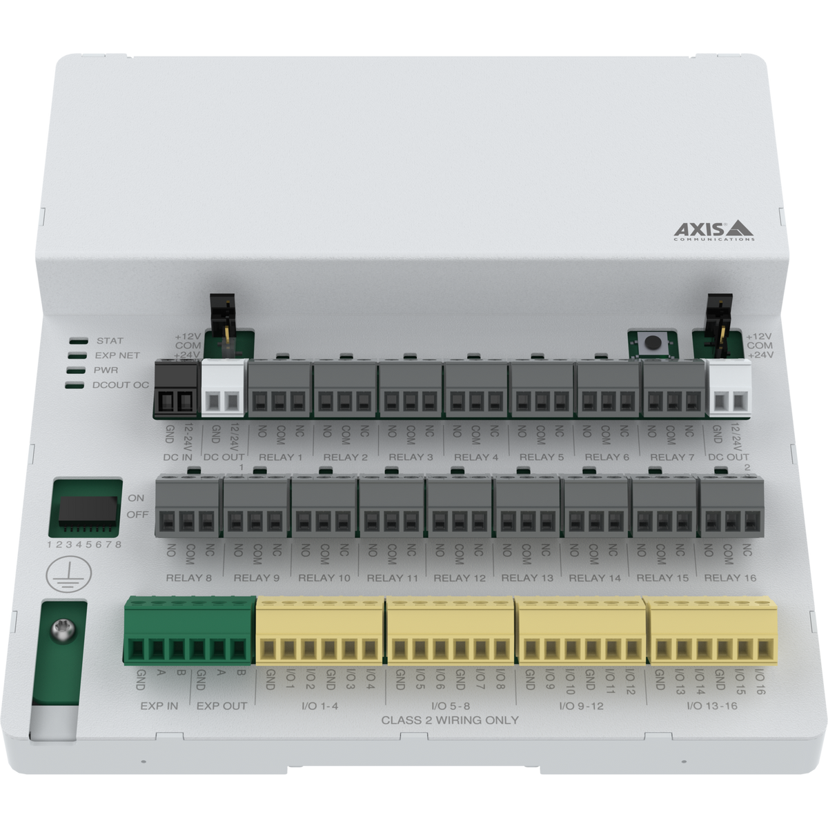 Axis 03504-001 - Módulo de expansión, NCS S 1002-B, blanco, Conforme a la TAA