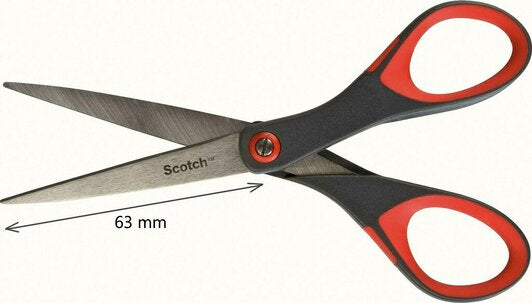 3M 7000033999 stationery/craft scissors Universal straight cut Red